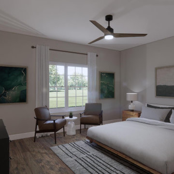 Cosby Village - Grayland Townhome - Primary Bedroom