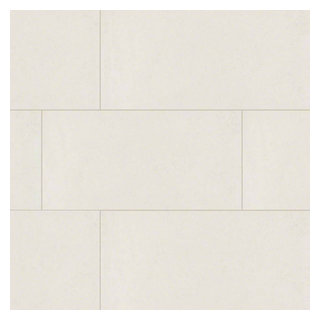 MSI Adella White Bullnose 3 in. x 18 in. Matte Porcelain Wall Tile