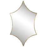 Uttermost - Uttermost 09656 Aries - 50.88 inch Mirror - Perfect For An Entryway Or A Stunning Over The SofAries 50.88 inch Mir Classic Brushed Gold *UL Approved: YES Energy Star Qualified: n/a ADA Certified: n/a  *Number of Lights:   *Bulb Included:No *Bulb Type:No *Finish Type:Classic Brushed Gold
