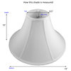 Wrangler Round Bell Lampshade, 19"x8.5"x10"