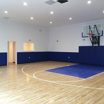 Garage Conversion To Residential Sport Facility