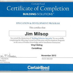 Certainteed Siding - Products