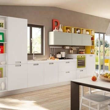 Modern Italian Custom Made Kitchens by LUBE