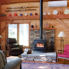 mantels woodstoves