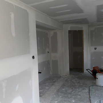 Basement Drywall Progress!