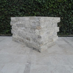 Silver Travertine Panel - Products