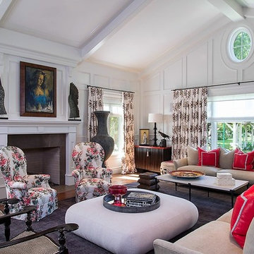 Hidden Hills, Ca / Living Room / Draperies