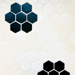Vintage Flower Hexagon Tile - Tile