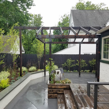 Bala Colored Concrete and Retaining Wall