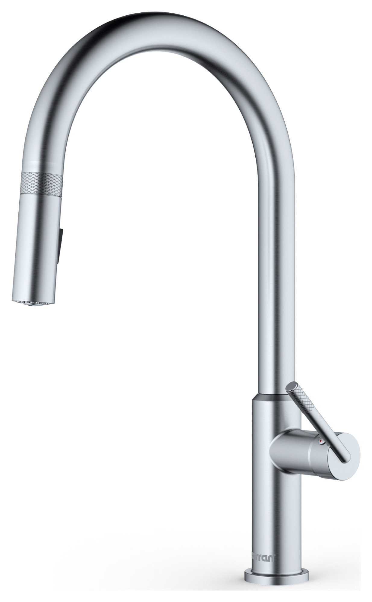 Karran KKF350 1-Handle Pull Down Dual Function Sprayer Faucet, Stainless Steel