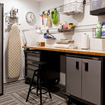 Lowe's Bathroom/Laundry room makeover