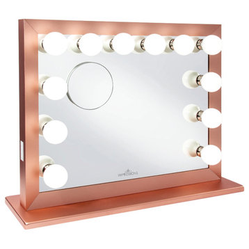 Starlight Plus Vanity Mirror, Rose Gold, Non-Bluetooth