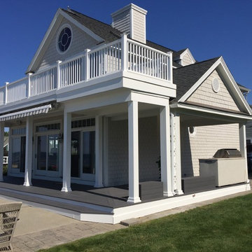 Two Story Deck in Old Lyme CT