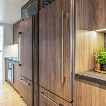 Honolulu Condo Galley Kitchen