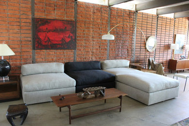 Living room - modern living room idea in Los Angeles