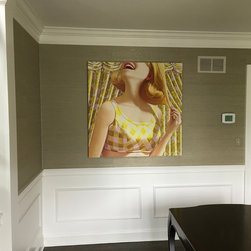 Client Artwork Installations - CT Dining Room - Paintings