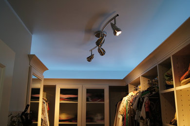 Elegant closet photo in Richmond