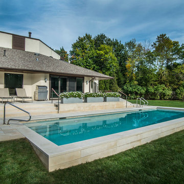 Lake Forest Rectilinear Swimming Pools