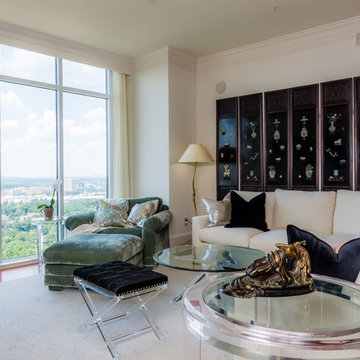 Inviting Penthouse Living Room