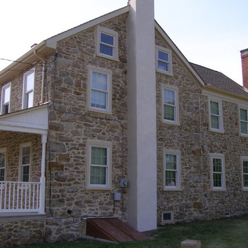 Total Exterior Restoration of 1800 Circa Farmhouse