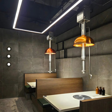 Restaurant Interior 3D Rendering