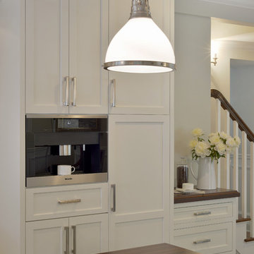 Classic White Kitchen in Southern Westchester