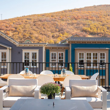 Ski Resort Rooftop Deck