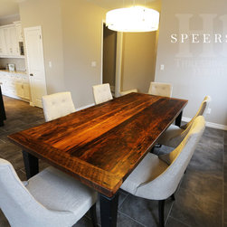 Reclaimed Wood Harvest Tables - Products