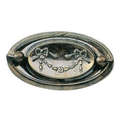 Oval Plate Handles - Cabinet And Drawer Handle Pulls