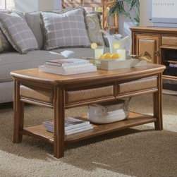 American Drew 931-910 Cocktail Table Antigua - Coffee Tables