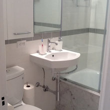 Redoing a tiny bathroom