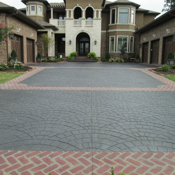 Rustic Stamped Concrete Patios, Pool Decks and Hardscapes