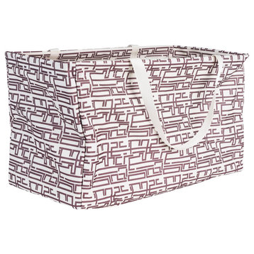 Canvas Utility Tote With Handles