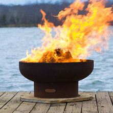 Contemporary Fire Pits by Woodland Direct