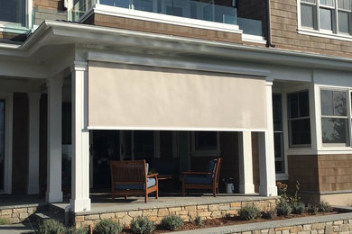 Example of a beach style patio design in San Diego