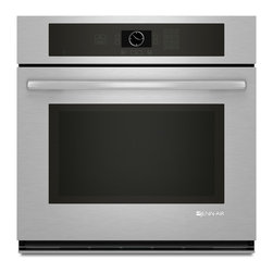 Jenn-Air 30" Single Electric Wall Oven, Stainless/blk | JJW2430WS - Ovens