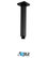 Aqua Piazza Set, 8" Ceiling Mount Square Rain Shower and Handheld, Matte Black