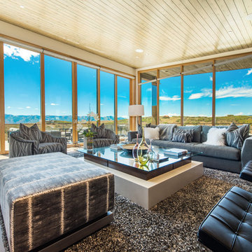 Contemporary in the mountains