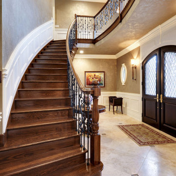 Glenview Haus Classic Entry Door Gallery | Custom glass door #153