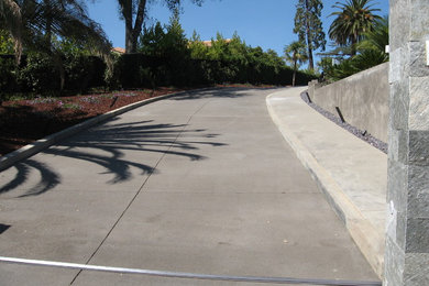 PerkTop pervious concrete driveways