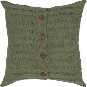 Quilted Pillow - Olive