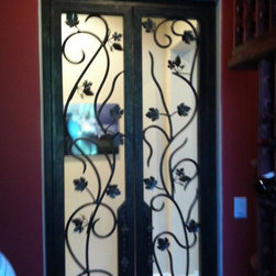 Forge Iron Designs Wine Cellar Doors - Interior Doors