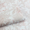Garden Floral Dusted Pink Peel and Stick Wallpaper, Dusted Pink