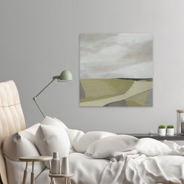 "Far Fields I" Painting Print on Wrapped Canvas
