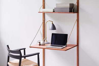 Scandinavian home office in Other.