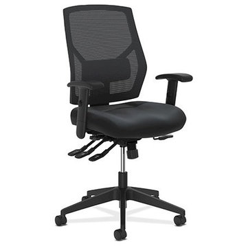 Crio High-Back Task Chair, Mesh Back, Adjustable Arms