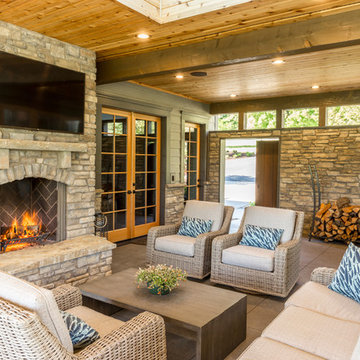Tualatin River Rustic I Large Addition featuring Outdoor Living & Guest Suite