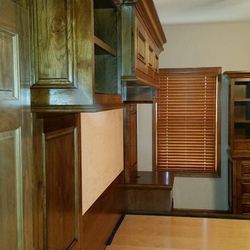 Custom bedroom cabinetry
