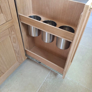 Custom Pull-Out Utensil Storage & Tool Organizer