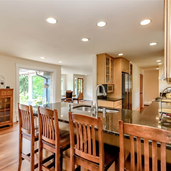 open concept kitchen